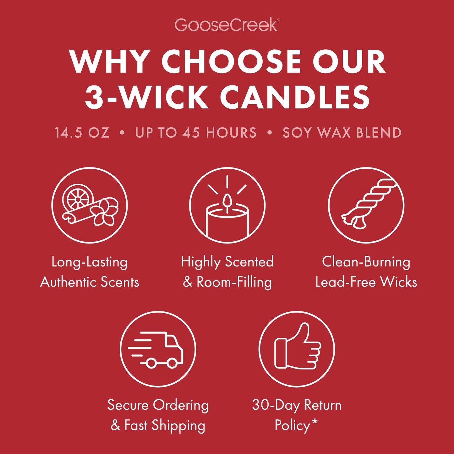 Apple Bourbon 3-Wick Candle