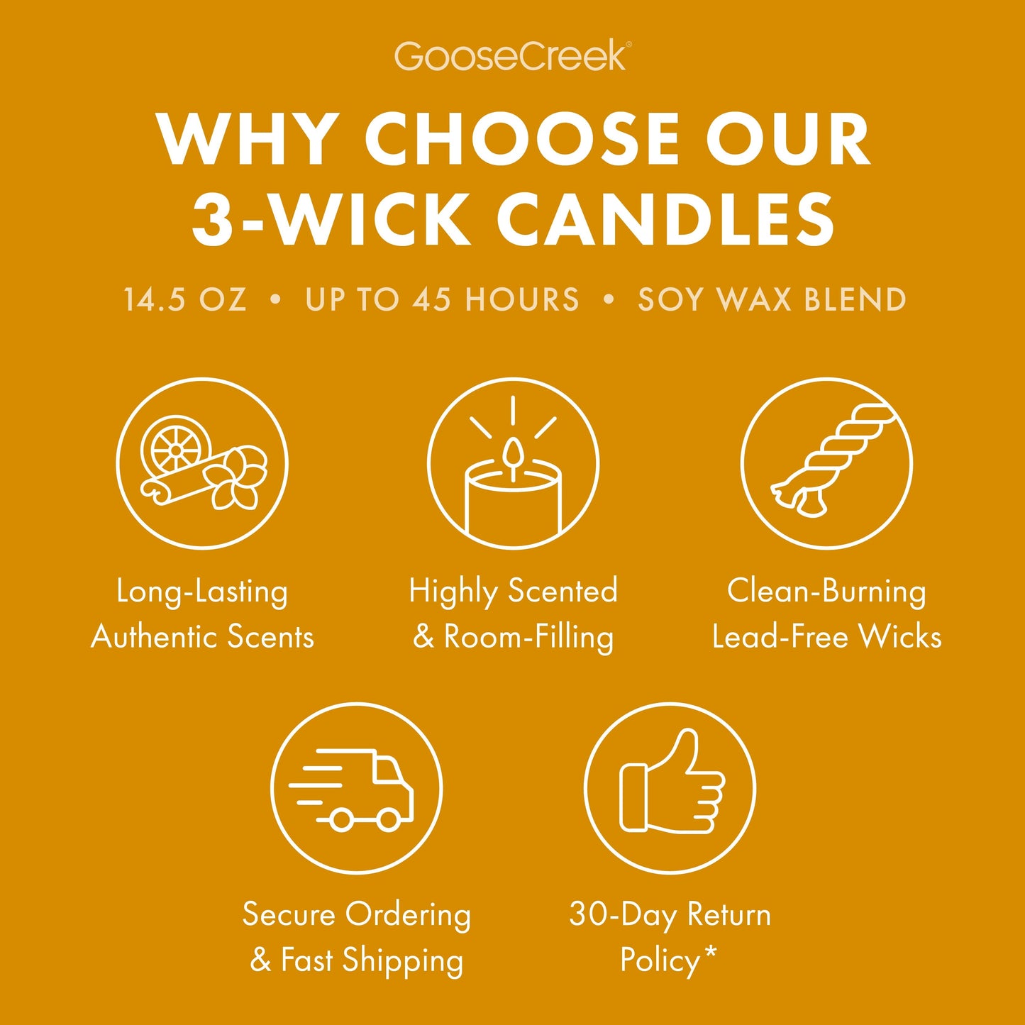 Toffee Kettle Corn 3-Wick Candle