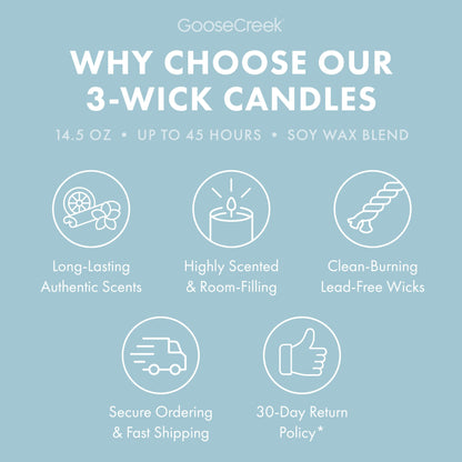 Baby Powder 3-Wick Candle