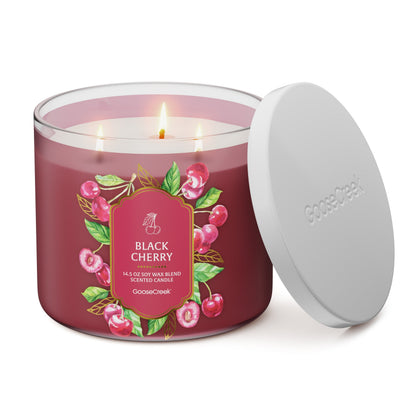 Black Cherry 3-Wick Candle