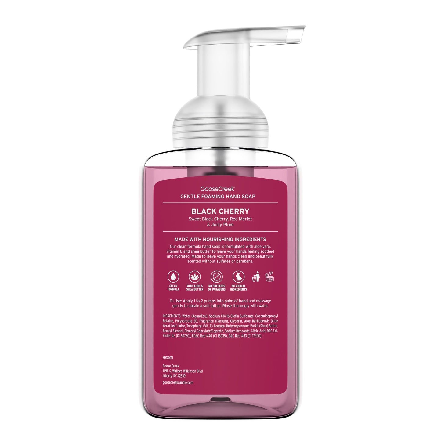 Black Cherry Lush Foaming Hand Soap
