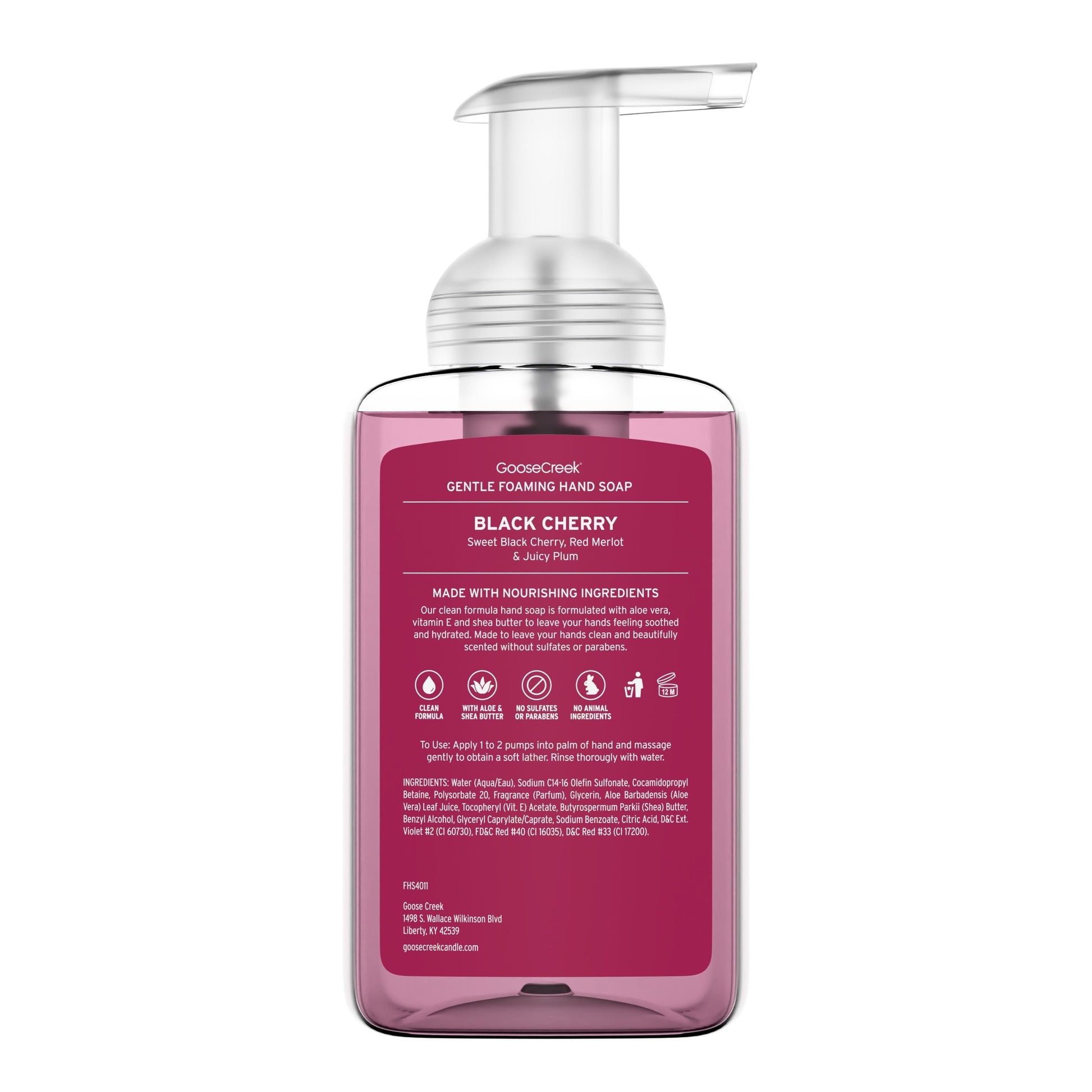 Black Cherry Lush Foaming Hand Soap