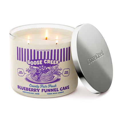 Blueberry Funnel Cake 3-Wick Candle