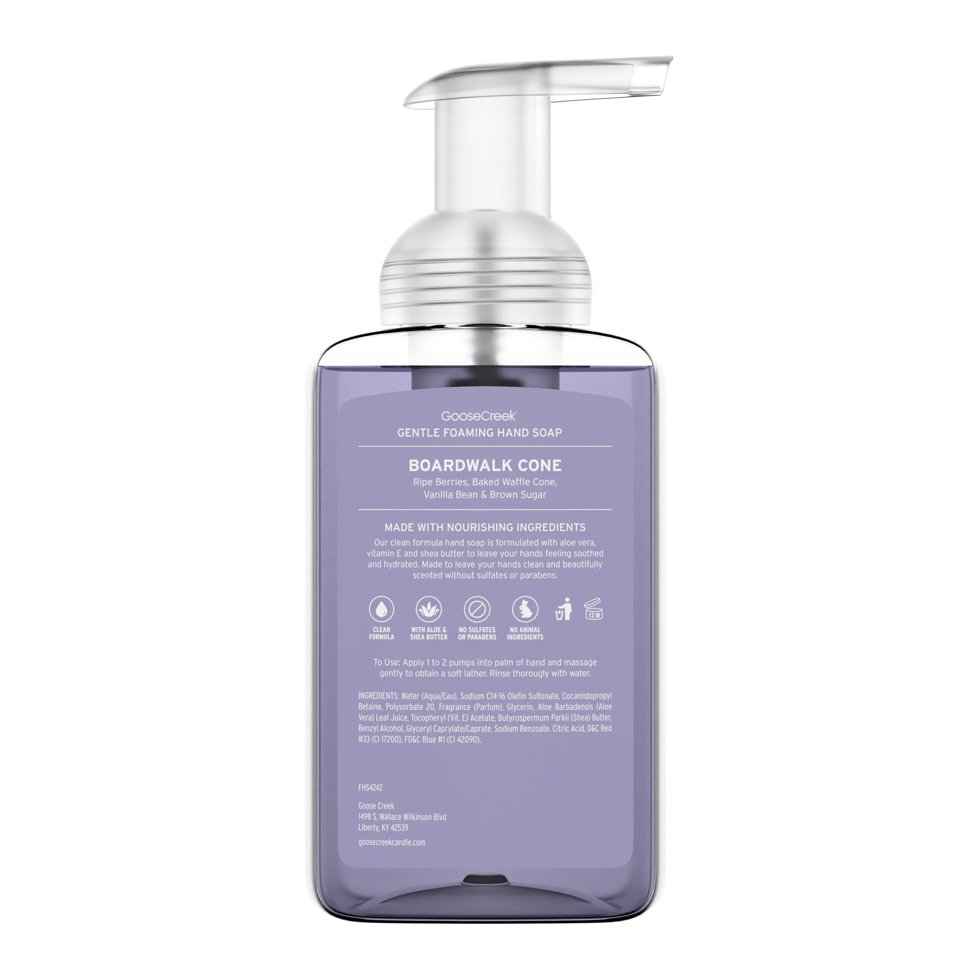 Boardwalk Cone Lush Foaming Hand Soap