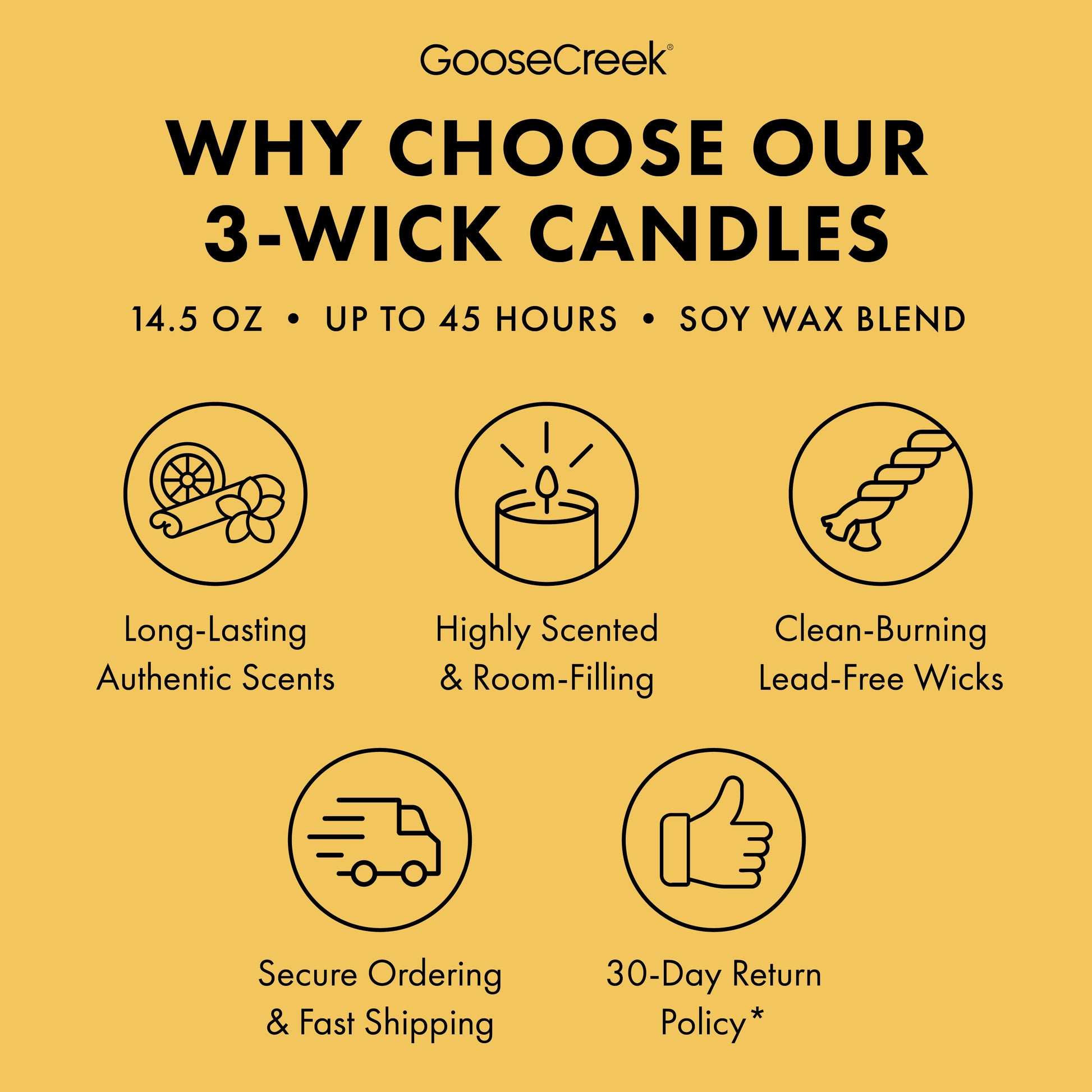 Butter Cookie 3-Wick Candle