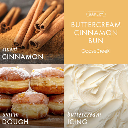 Buttercream Cinnamon Bun 3-Wick Candle