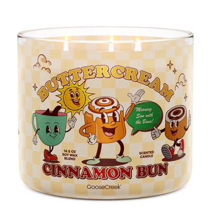 Buttercream Cinnamon Bun 3-Wick Candle