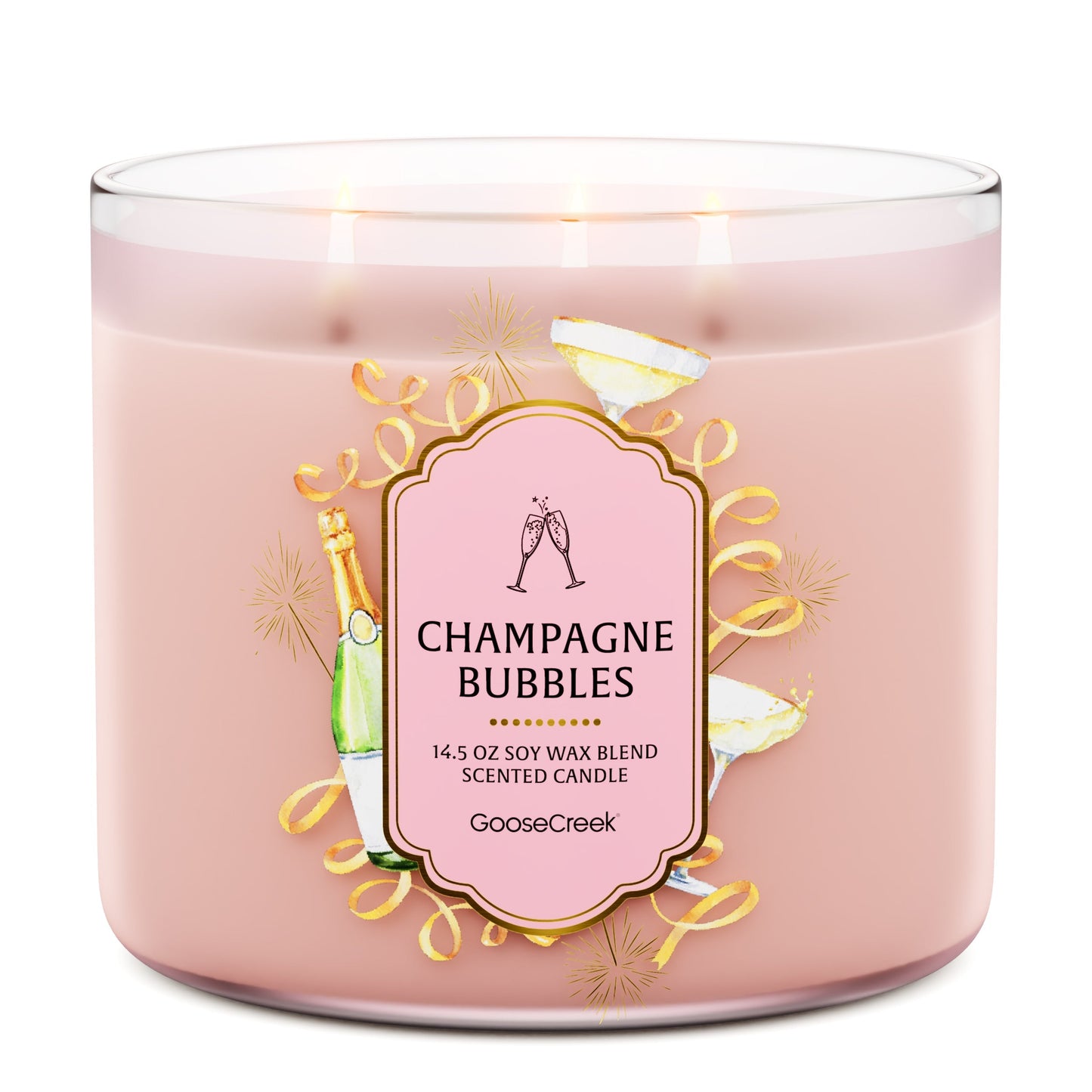 Champagne Bubbles 3-Wick Candle