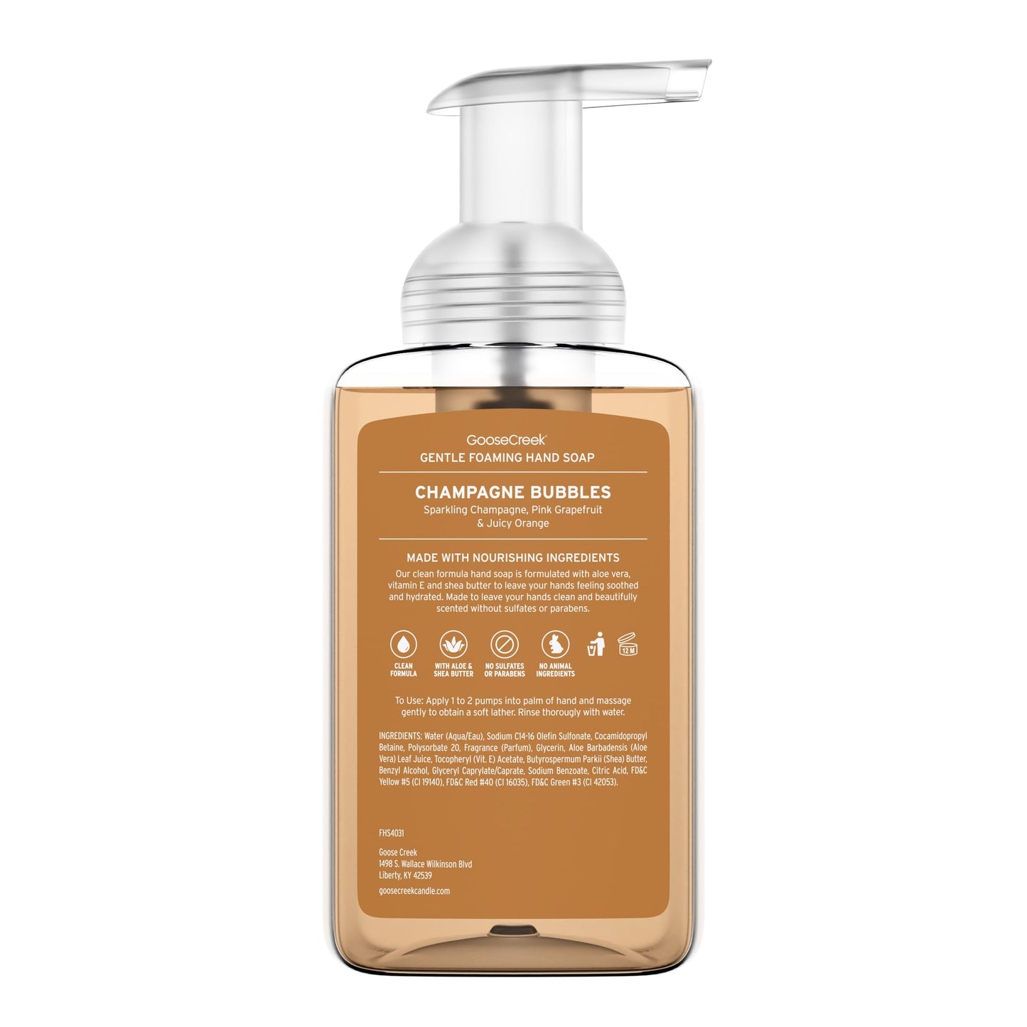 Champagne Bubbles Lush Foaming Hand Soap