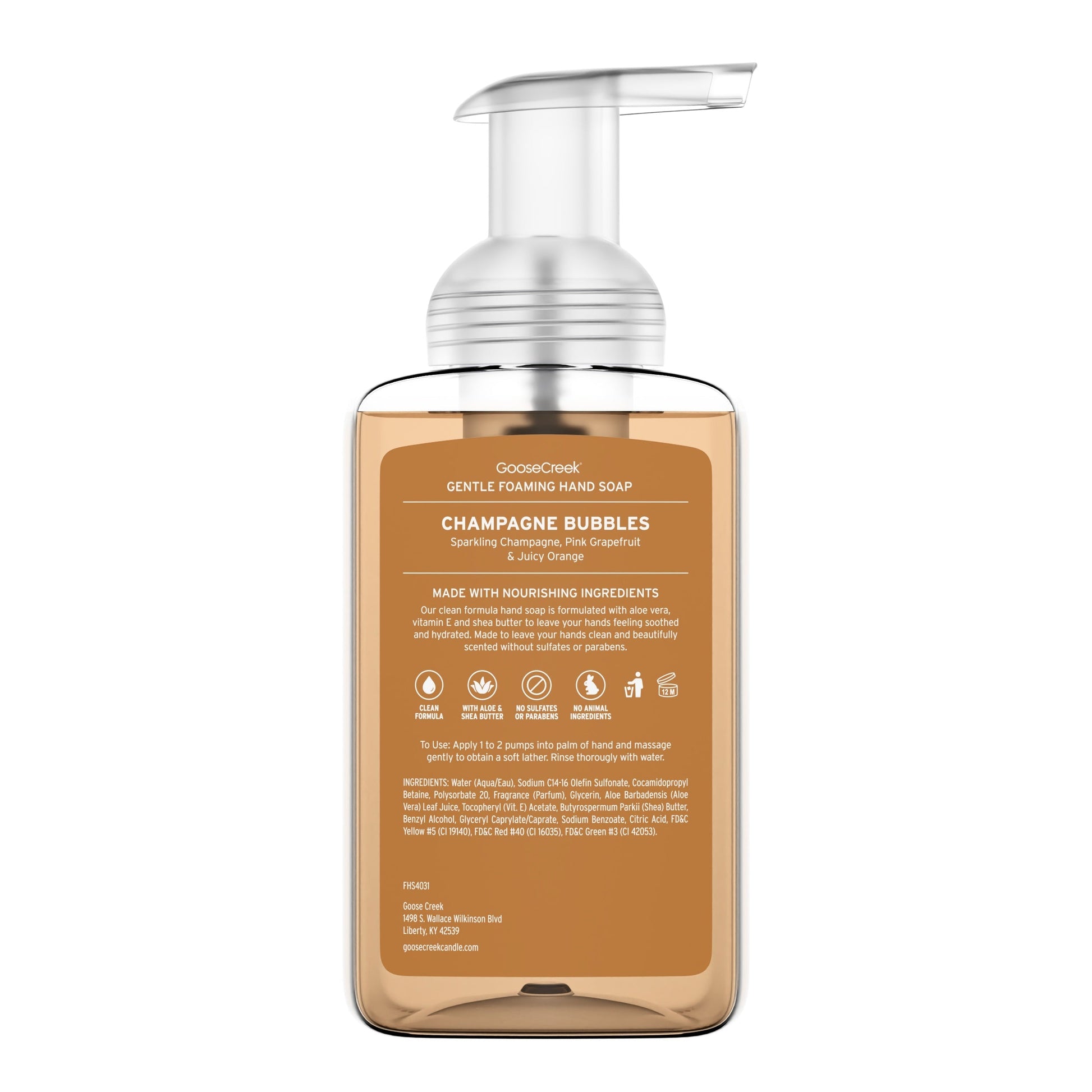 Champagne Bubbles Lush Foaming Hand Soap