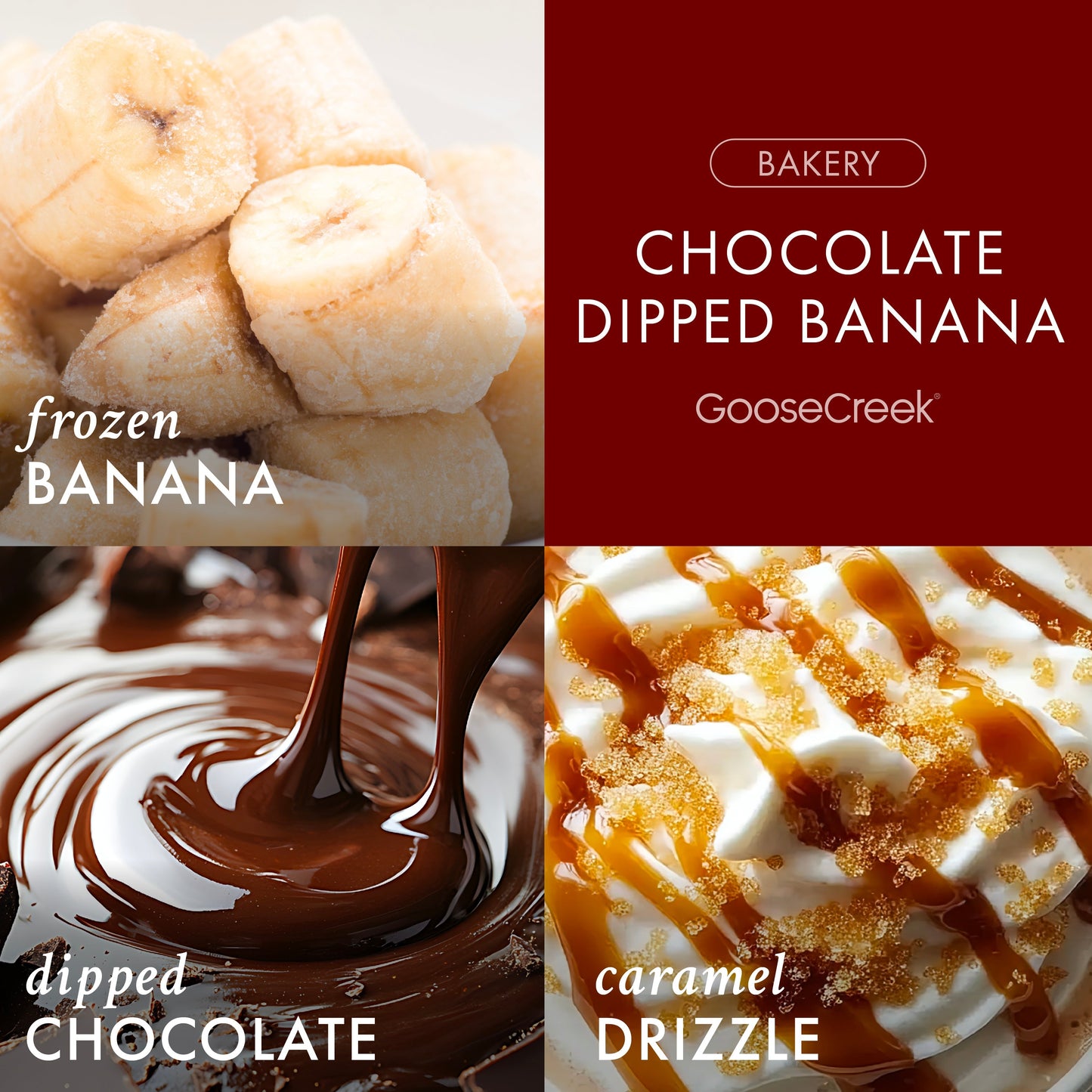 Chocolate Dipped Banana 3-Wick Candle
