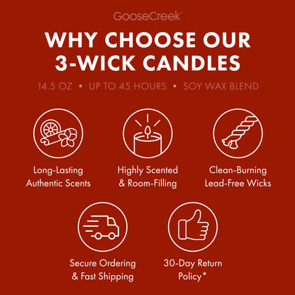 Cider & Sweaters 3-Wick Candle