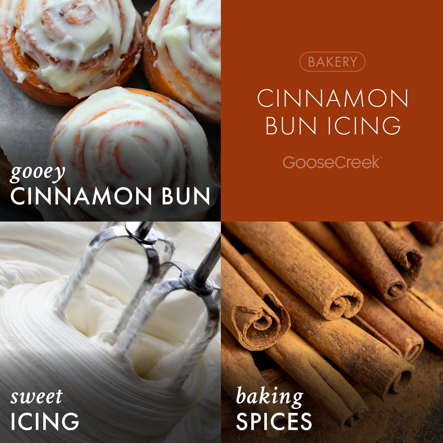 Cinnamon Bun Icing 3-Wick Candle