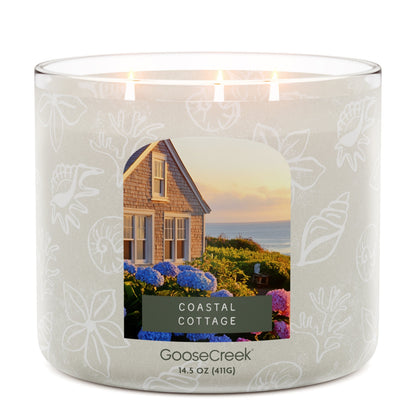 Coastal Cottage 3-Wick Candle