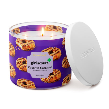 Girl Scout Coconut Caramel 3-Wick Candle