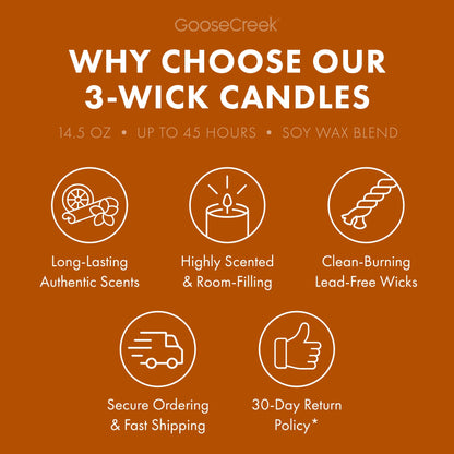 Golden Coconut Glow 3-Wick Candle