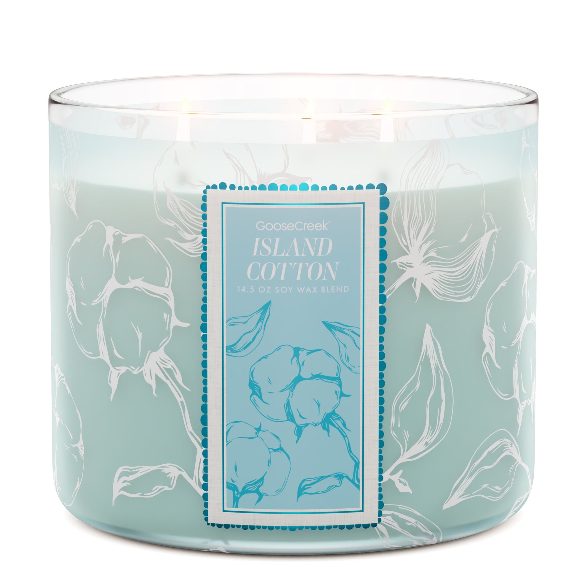 Island Cotton 3-Wick Candle