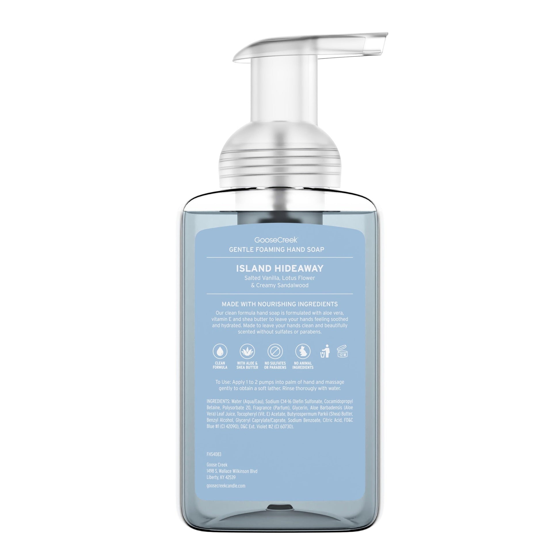 Island Hideaway Lush Foaming Hand Soap