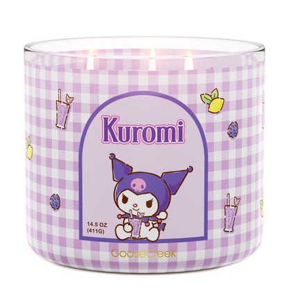 Kuromi Hello Kitty 3-Wick Candle