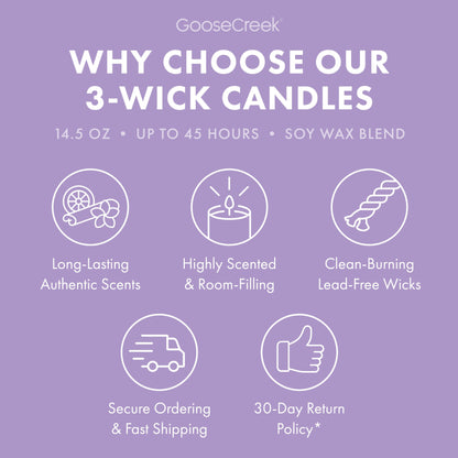Lavender Vanilla 3-Wick Candle