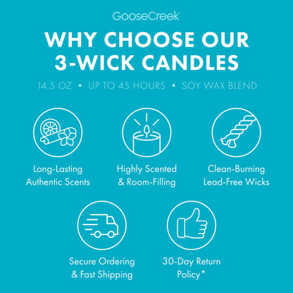 Lush Lagoon 3-Wick Candle