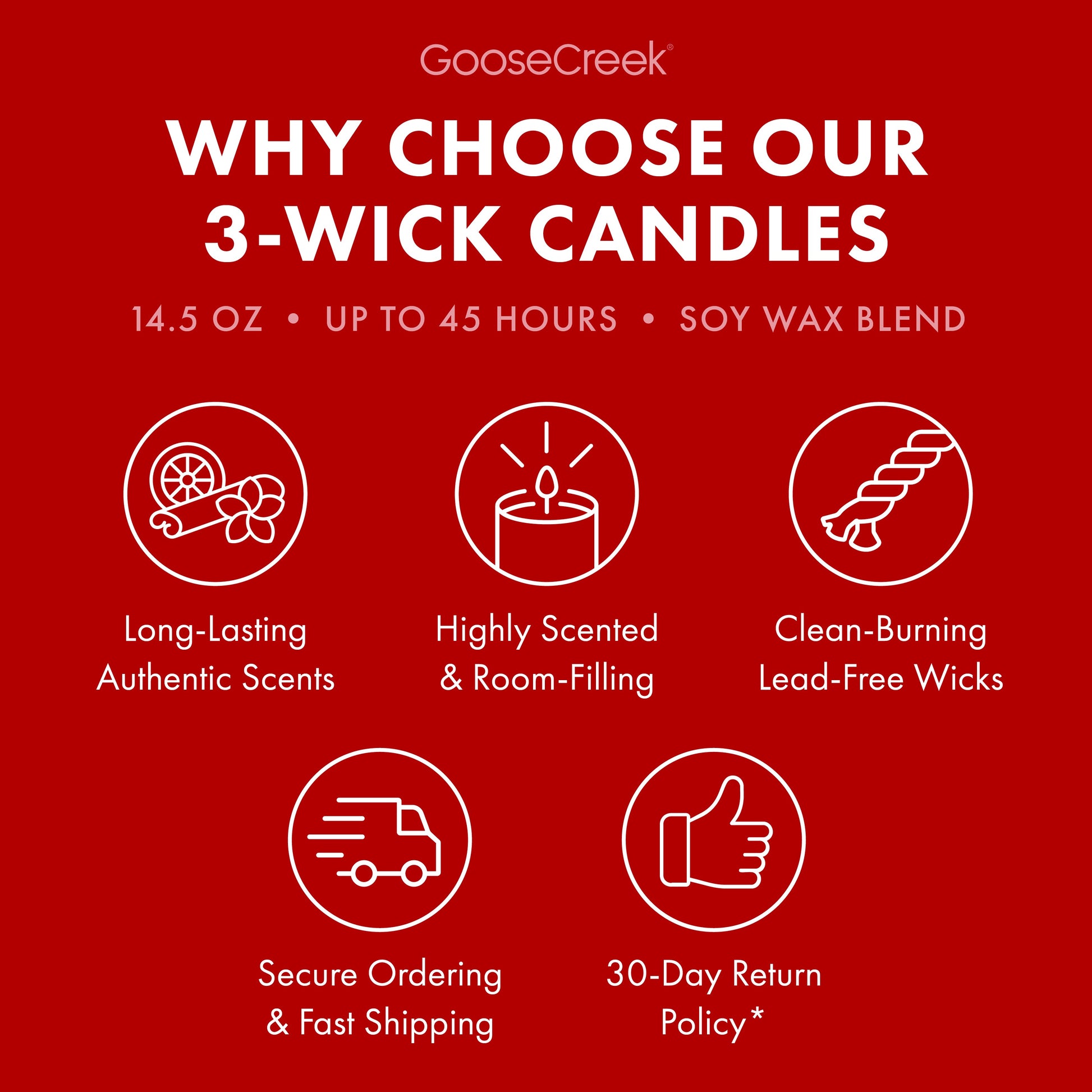 Pomegranate Cran-Apple 3-Wick Candle