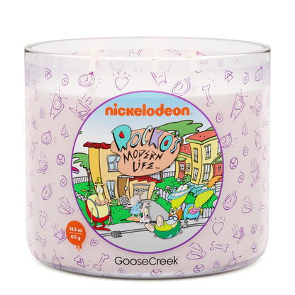 Rocko's Modern Life Nickelodeon 3-Wick Candle