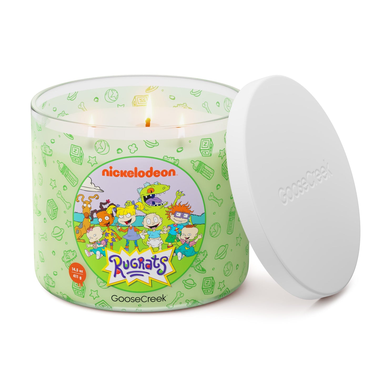 Rugrats Nickelodeon 3-Wick Candle