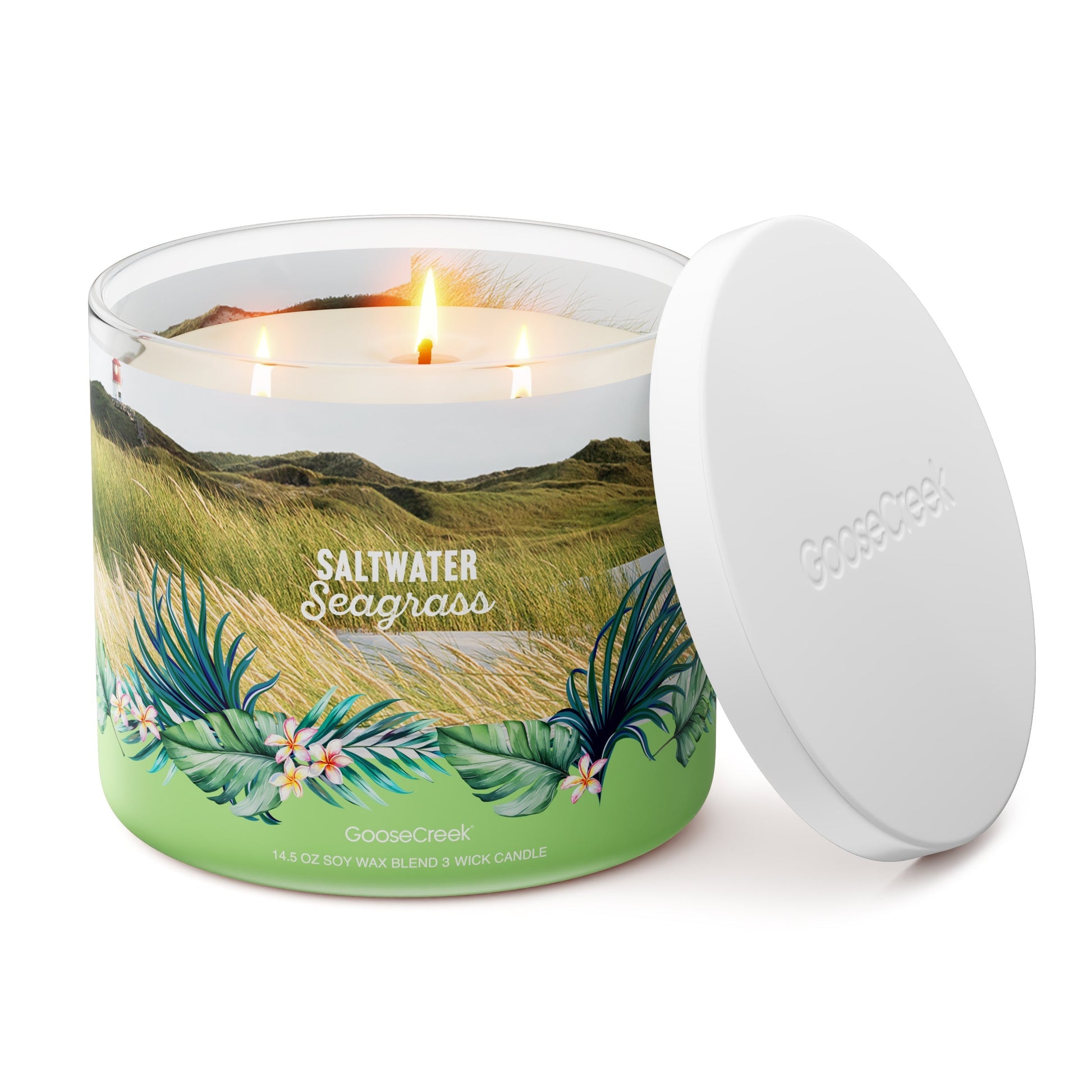 Saltwater Seagrass 3-Wick Candle