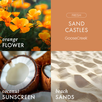 Sand Castles 3-Wick Candle