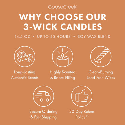 Sand Castles 3-Wick Candle