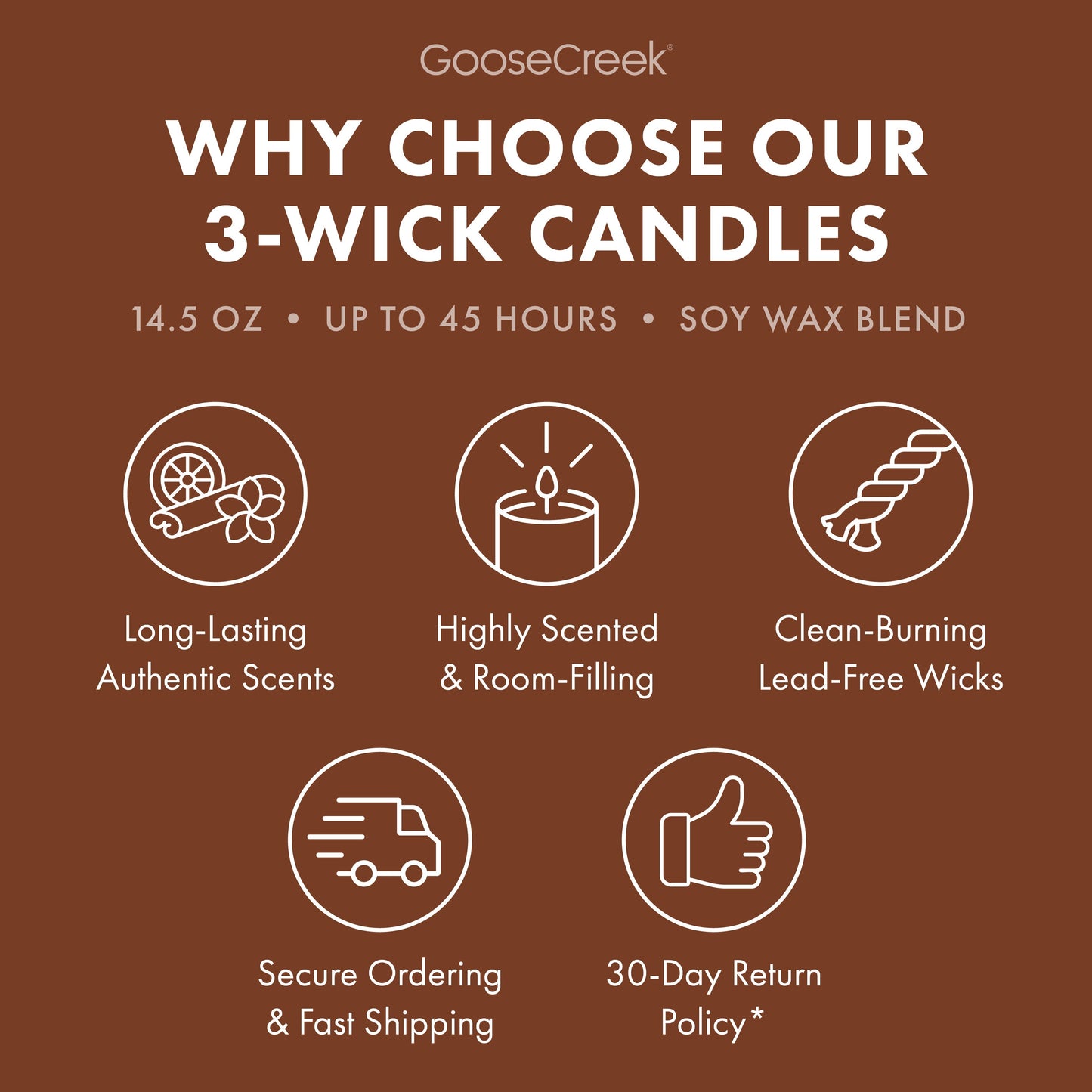 Sparkling Cinnamon 3-Wick Candle