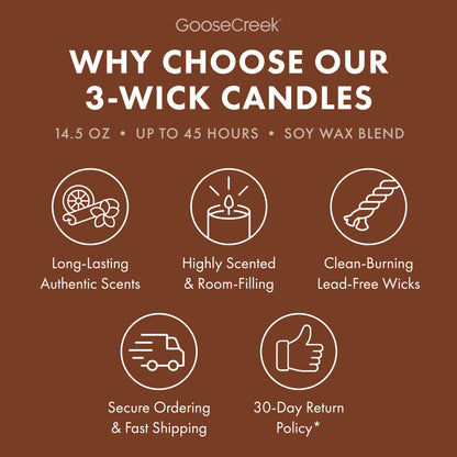 Sparkling Cinnamon 3-Wick Candle