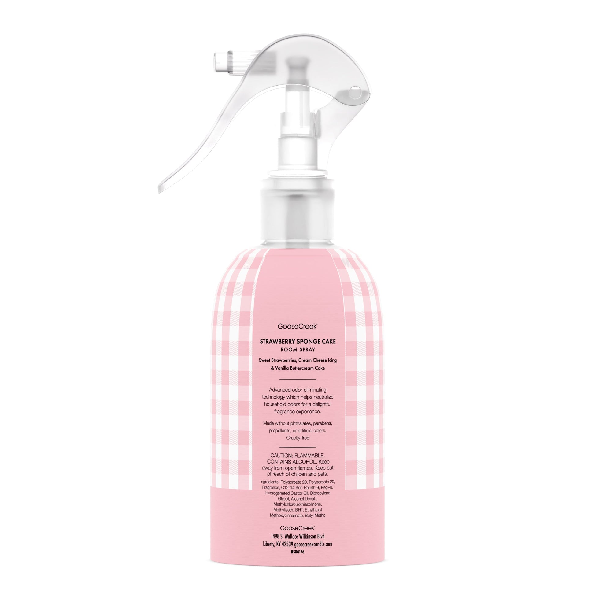 Strawberry Sponge Cake Odor Eliminating Room Spray
