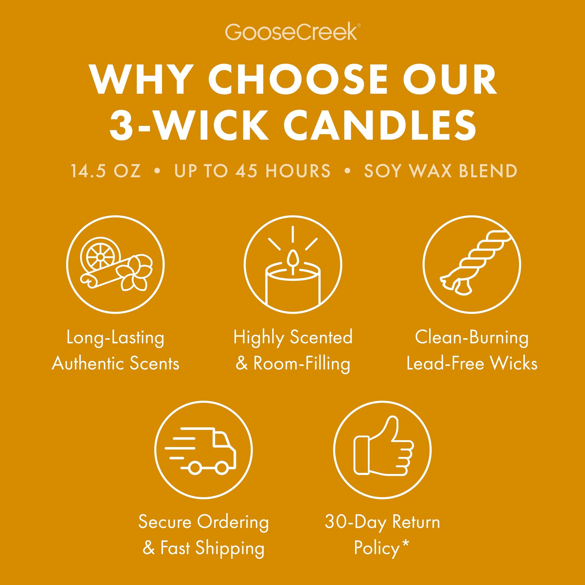Toffee Kettle Corn 3-Wick Candle