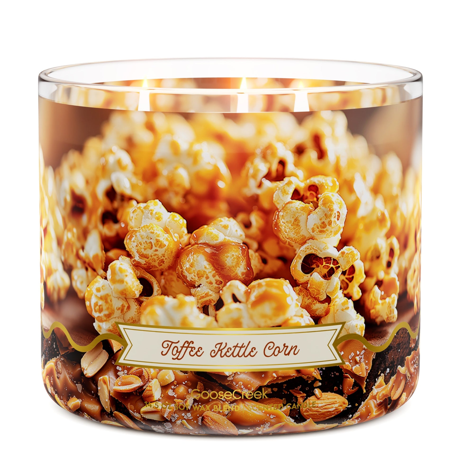 Toffee Kettle Corn 3-Wick Candle